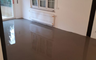 Vorbereitung des Bodenbelags