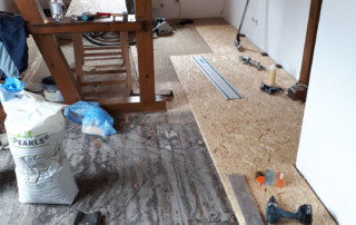 Verarbeitung von OSB-Platten für die Stabilität