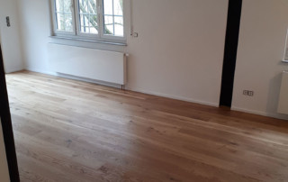 3-Schicht Parkett Landhausdielen - nachher Bild